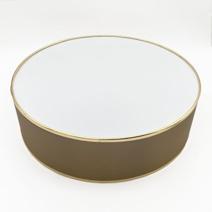 LED Deckenleuchte SIRJA LED/20W/230V 4000K Ø 35 cm braun/gold