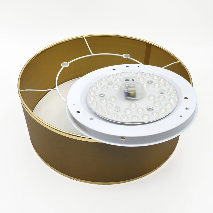 LED Deckenleuchte SIRJA LED/20W/230V 4000K Ø 35 cm braun/gold