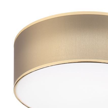 LED Deckenleuchte SIRJA LED/20W/230V 4000K Ø 35 cm braun/gold