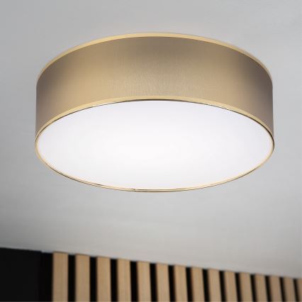 LED-Deckenleuchte SIRJA LED/36W/230V 4000K Ø 45 cm braun/gold