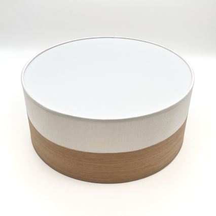 LED-Deckenleuchte SIRJA WOOD LED/20W/230V d 35 cm weiß/Eiche