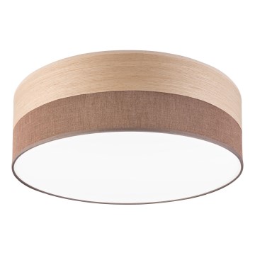 LED-Deckenleuchte SIRJA WOOD LED/36W/230V d 45 cm braun/Eiche