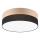 LED-Deckenleuchte SIRJA WOOD LED/36W/230V d 45 cm schwarz/Eiche