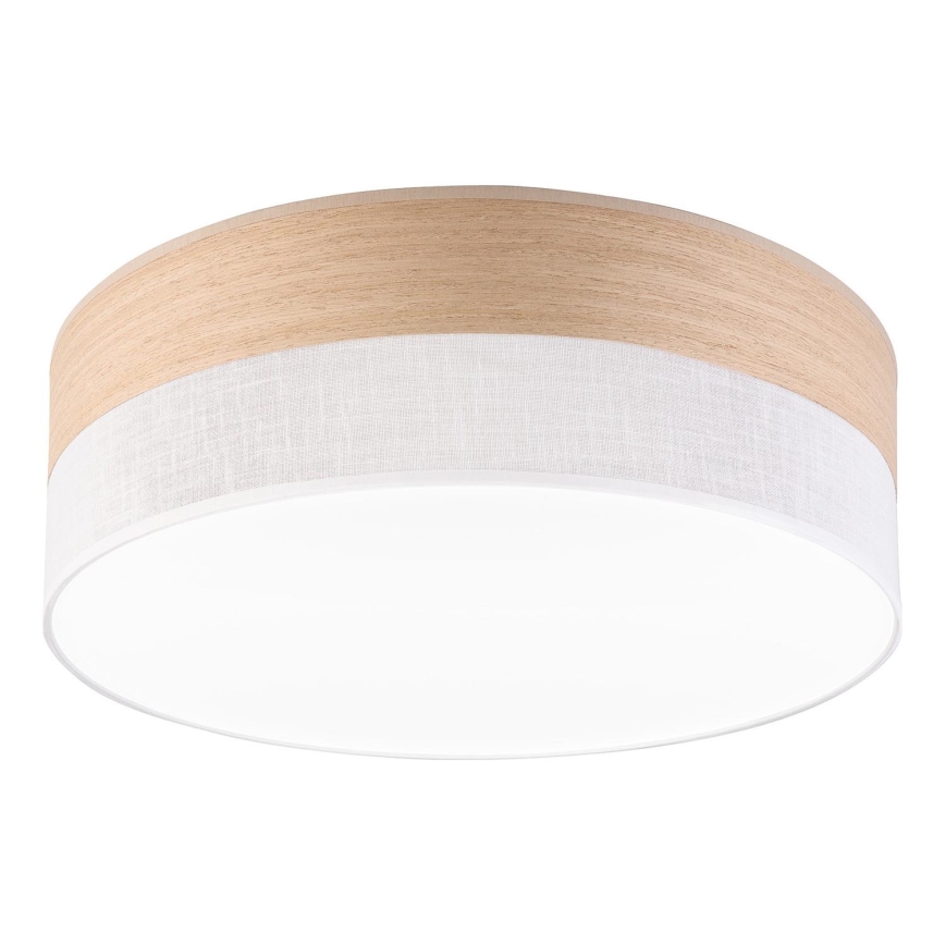 LED-Deckenleuchte SIRJA WOOD LED/36W/230V d 45 cm weiß/Eiche