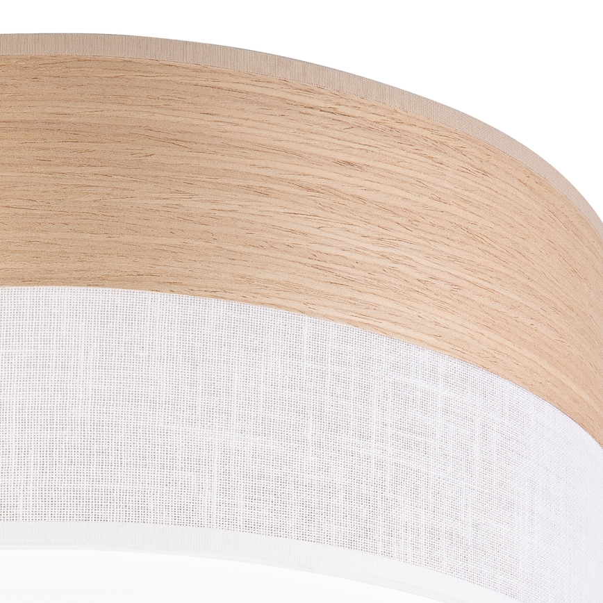 LED-Deckenleuchte SIRJA WOOD LED/36W/230V d 45 cm weiß/Eiche