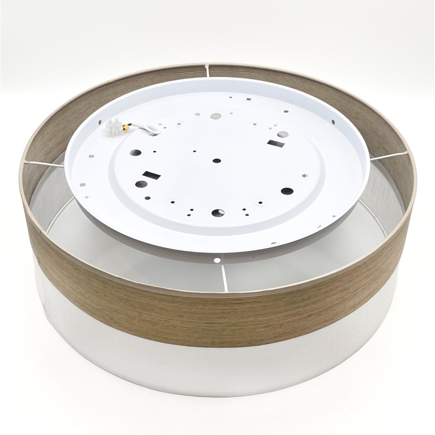 LED-Deckenleuchte SIRJA WOOD LED/36W/230V d 45 cm weiß/Eiche