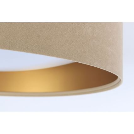 Dimmbare LED-Deckenleuchte SMART GALAXY LED/24W/230V d 45 cm 2700-6500K Wi-Fi Tuya beige/golden + Fernbedienung