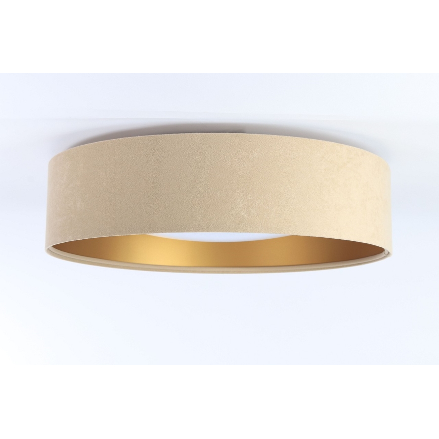 Dimmbare LED-Deckenleuchte SMART GALAXY LED/24W/230V d 45 cm 2700-6500K Wi-Fi Tuya beige/golden + Fernbedienung