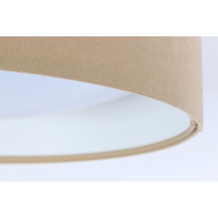 Dimmbare LED-Deckenleuchte SMART GALAXY LED/36W/230V d 55 cm 2700-6500K Wi-Fi Tuya beige/weiß + Fernbedienung