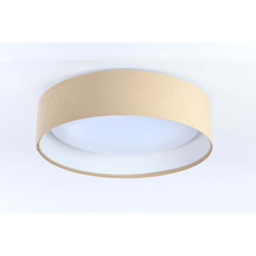 Dimmbare LED-Deckenleuchte SMART GALAXY LED/36W/230V d 55 cm 2700-6500K Wi-Fi Tuya beige/weiß + Fernbedienung