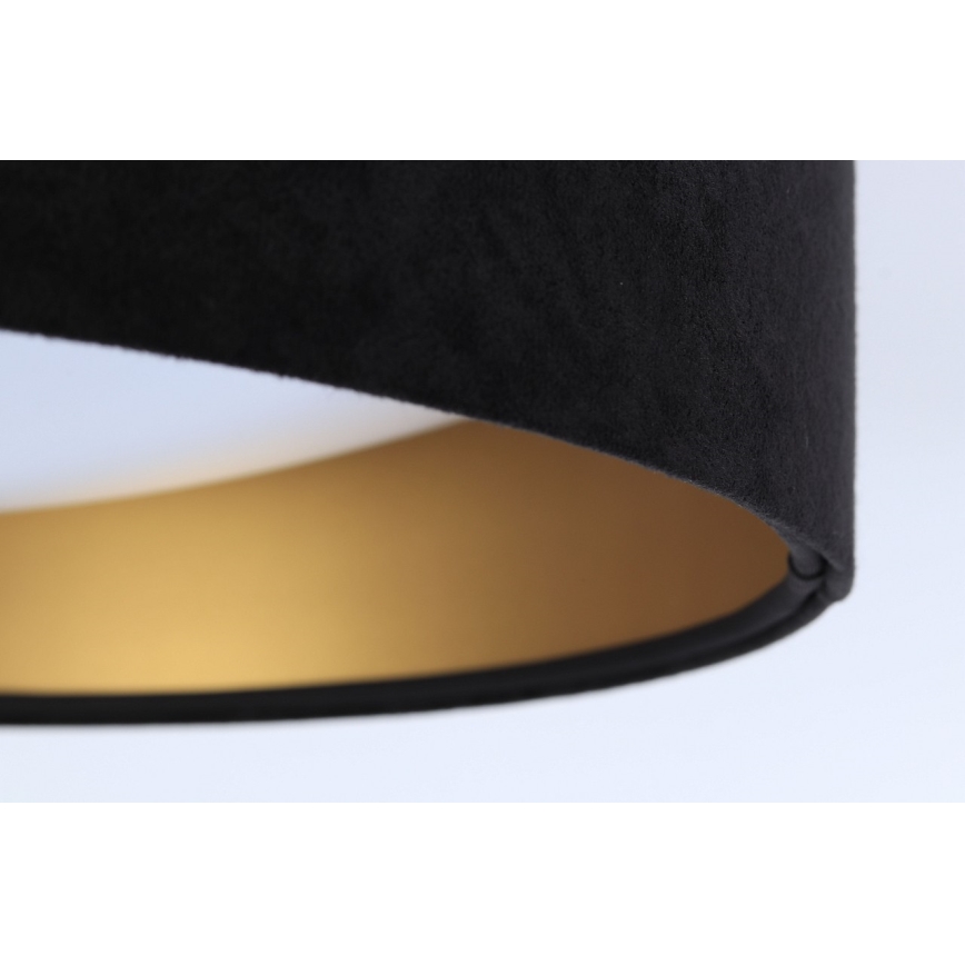 Dimmbare LED-Deckenleuchte SMART GALAXY LED/36W/230V d 55 cm 2700-6500K Wi-Fi Tuya schwarz/golden + Fernbedienung