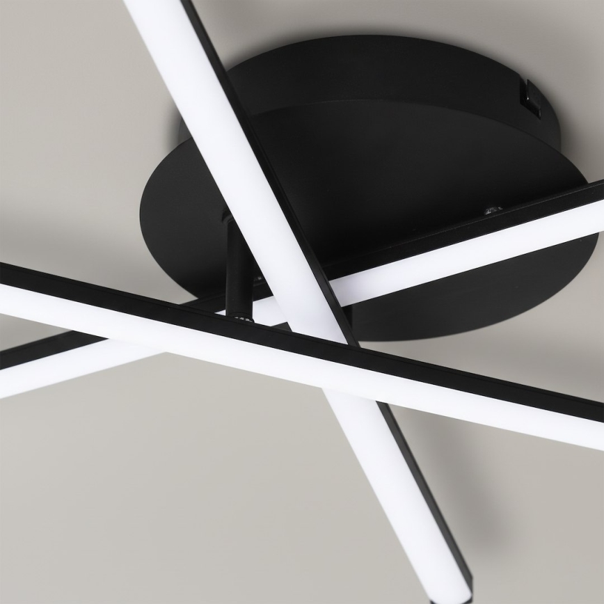 LED-Deckenleuchte STICK LED/12W/230V schwarz