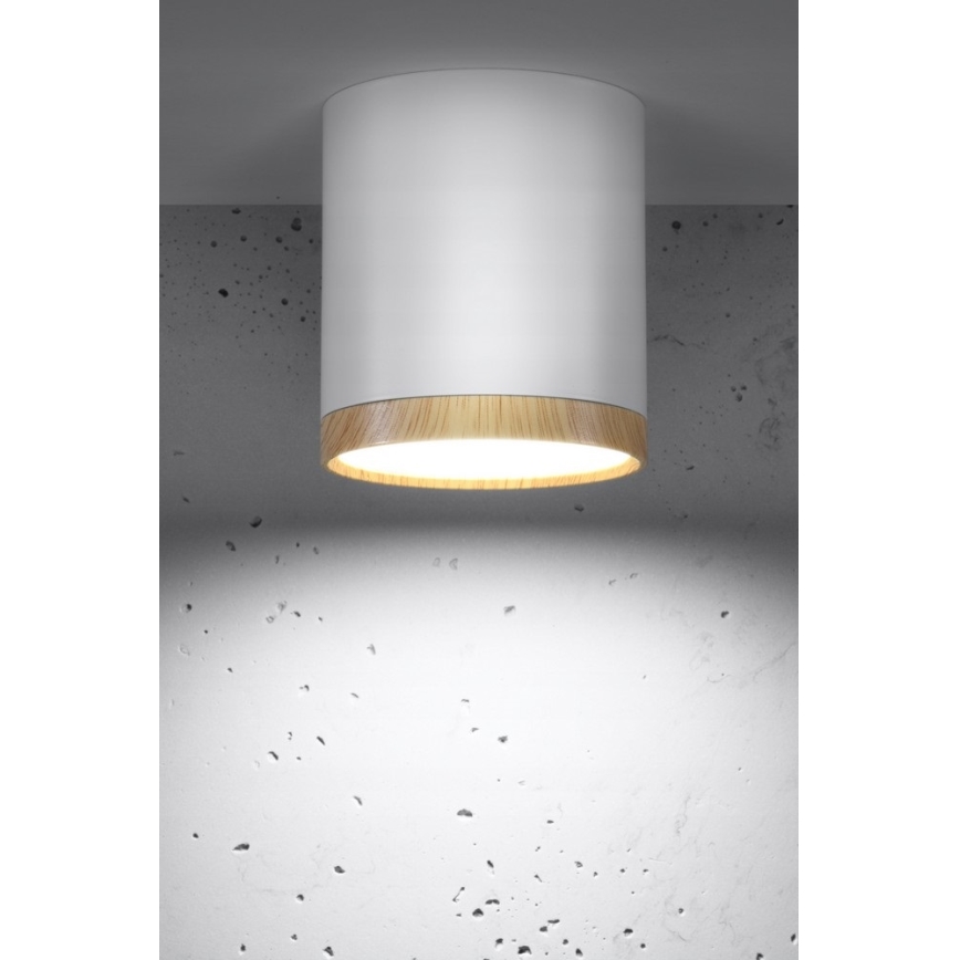 LED Deckenleuchte TUBA LED/5W/230V weiß/beige