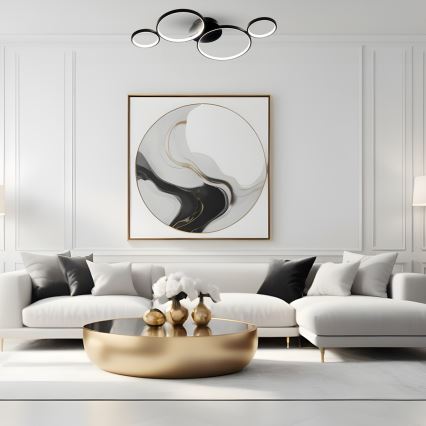 LED-Deckenleuchte UNIVERSE LED/30W/230V schwarz