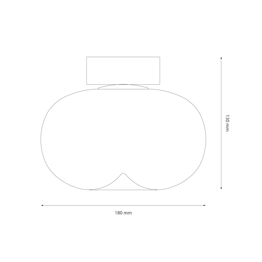 LED-Deckenleuchte VASO LED/4W/230V d 18 cm weiß