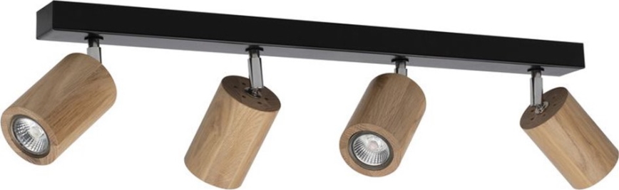 LED-Deckenstrahler MATTI 4xGU10/5W/230V Eiche