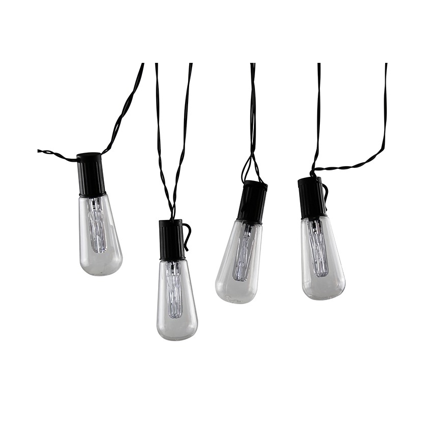 LED-Dekokette EDISON 2,65 m 10xLED/2xAA
