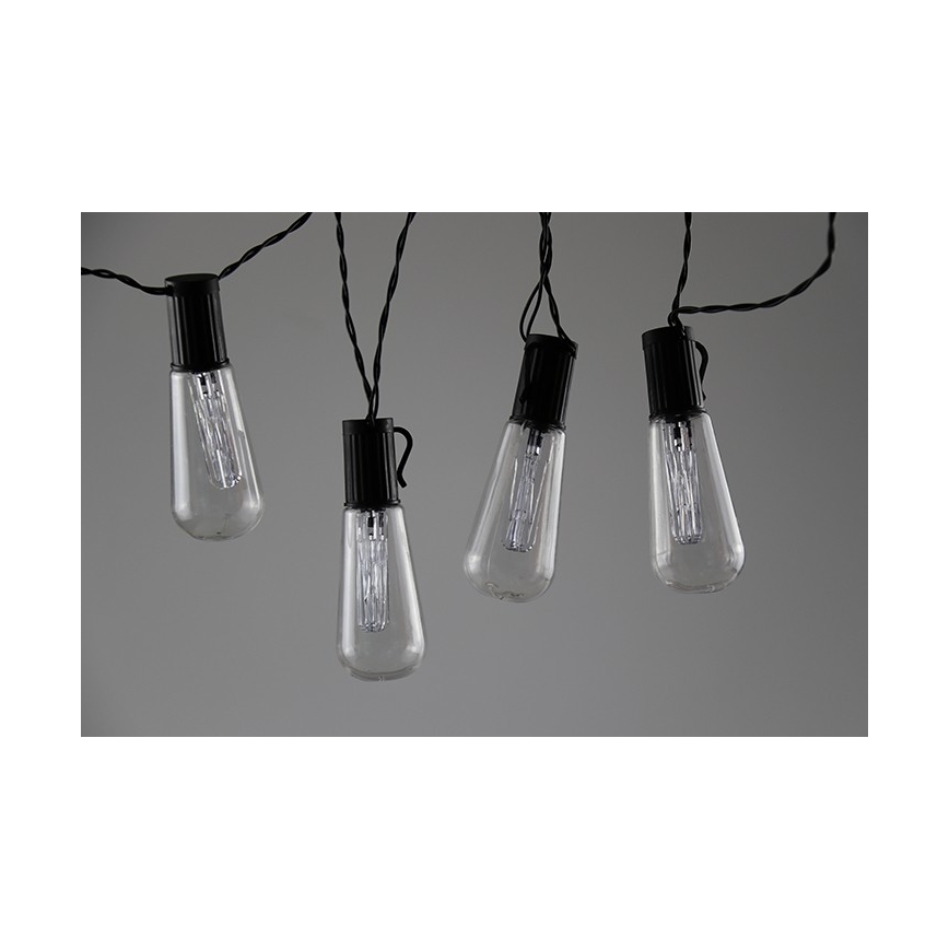 LED-Dekokette EDISON 2,65 m 10xLED/2xAA