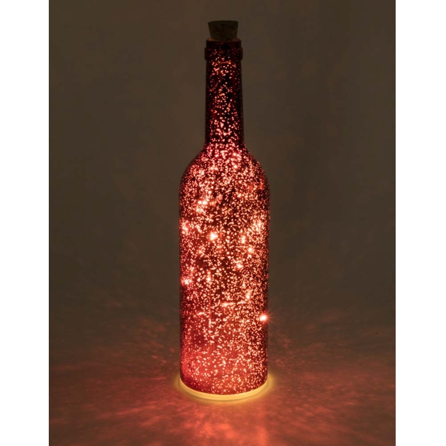 LED Dekoration Flasche 8xLED/3xAAA