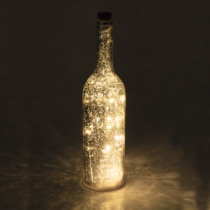 LED Dekoration Flasche 8xLED/3xAAA
