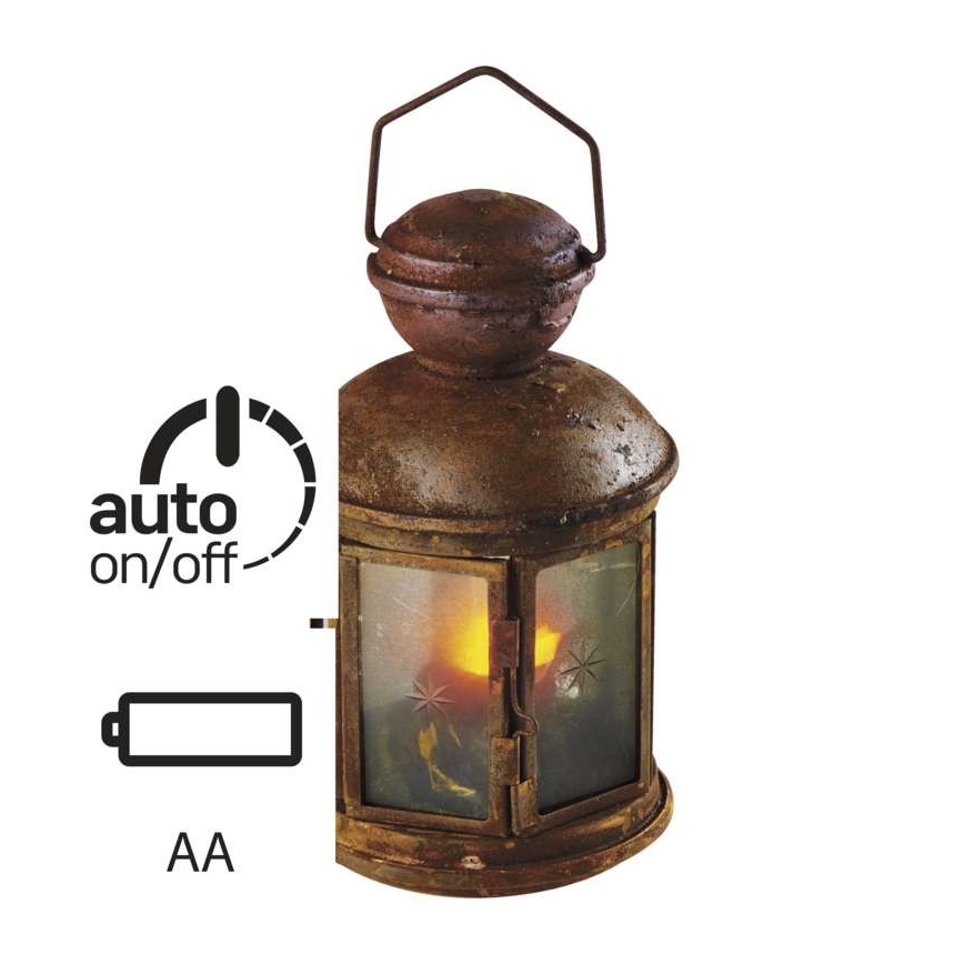 LED Dekorative Laterne VINTAGE 1xLED/1,5W/3xAA
