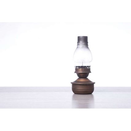 LED Dekorative Petroleumlampe VINTAGE 1xLED/1,5W/3xAA