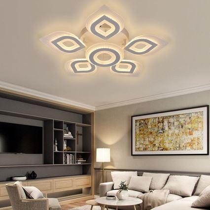 LED Dimmbarer Deckenleuchter LED/105W/230V 3000-6500K + Fernbedienung