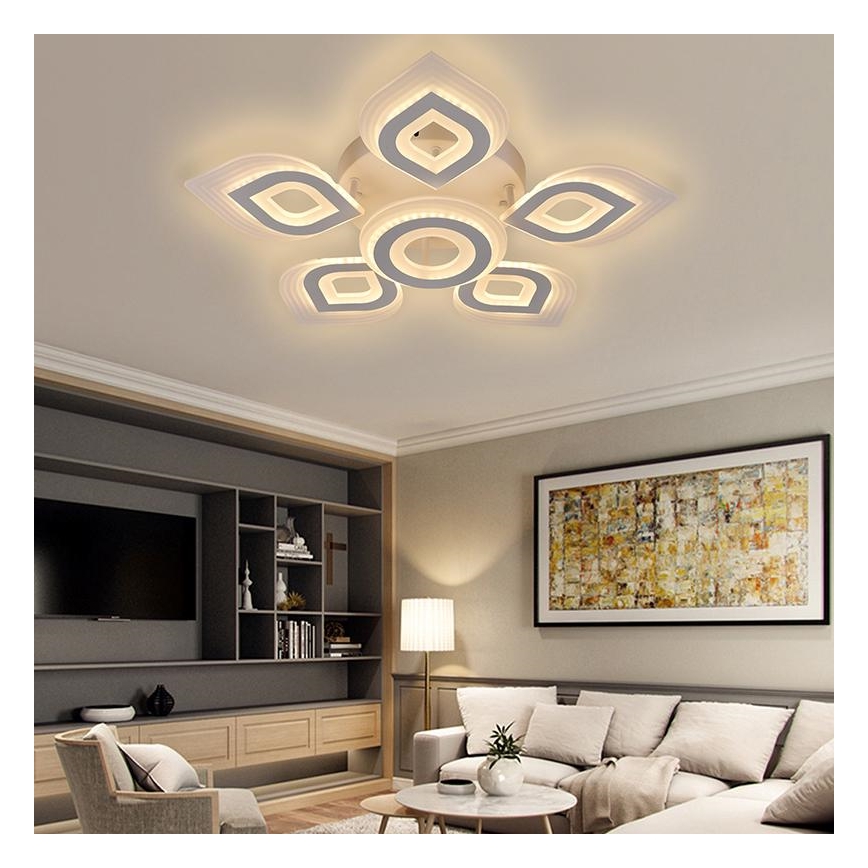 LED Dimmbarer Deckenleuchter LED/105W/230V 3000-6500K + Fernbedienung