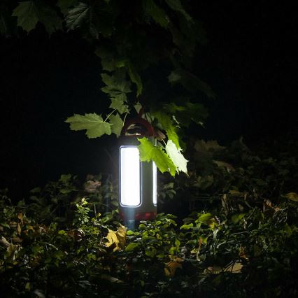 LED Dimmbares wiederaufladbares Taschenlicht 2in1 mit Powerbank-Funktion LED/5W/230V 3500 mAh