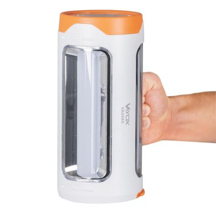 LED Dimmbares wiederaufladbares Taschenlicht 2in1 mit Powerbank-Funktion LED/5W/230V 3500 mAh