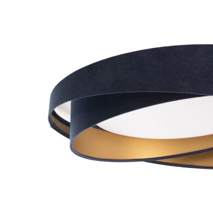 Dimmbare LED-Deckenleuchte SMART GALAXY MODERN LED/24W/230V 3000-6500K Ø 55 cm blau/gold + Fernbedienung