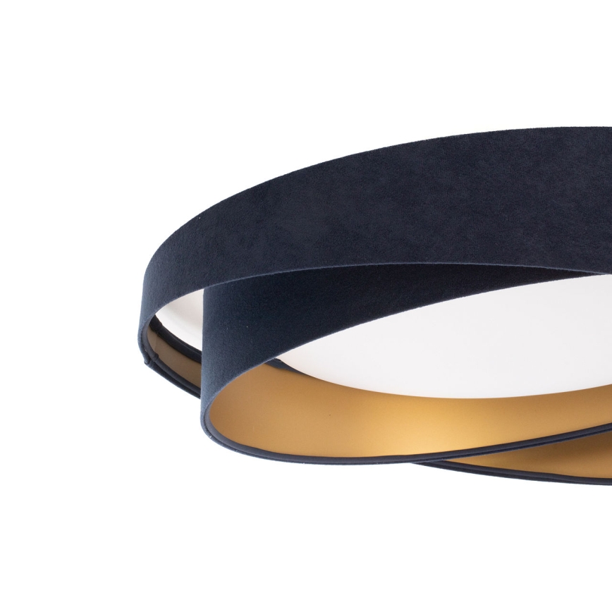 Dimmbare LED-Deckenleuchte SMART GALAXY MODERN LED/24W/230V 3000-6500K Ø 55 cm blau/gold + Fernbedienung