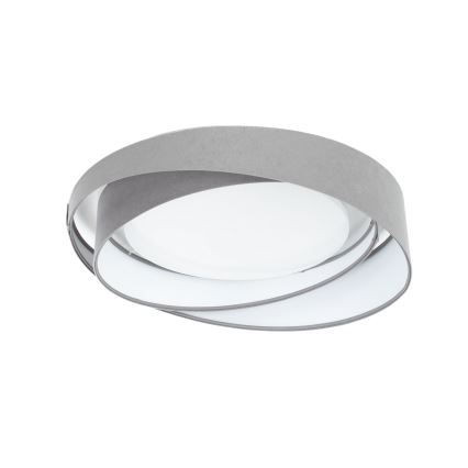 Dimmbare LED-Deckenleuchte SMART GALAXY MODERN LED/24W/230V 3000-6500K Ø 55 cm grau/weiß + Fernbedienung
