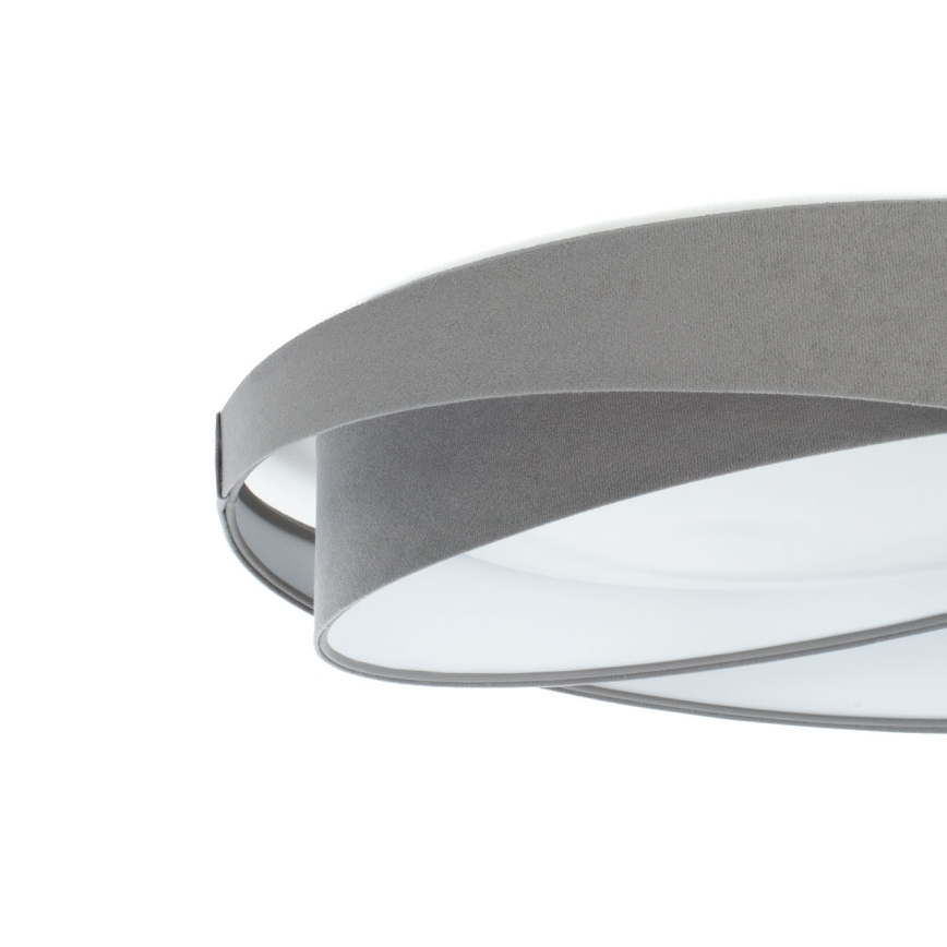 Dimmbare LED-Deckenleuchte SMART GALAXY MODERN LED/24W/230V 3000-6500K Ø 55 cm grau/weiß + Fernbedienung