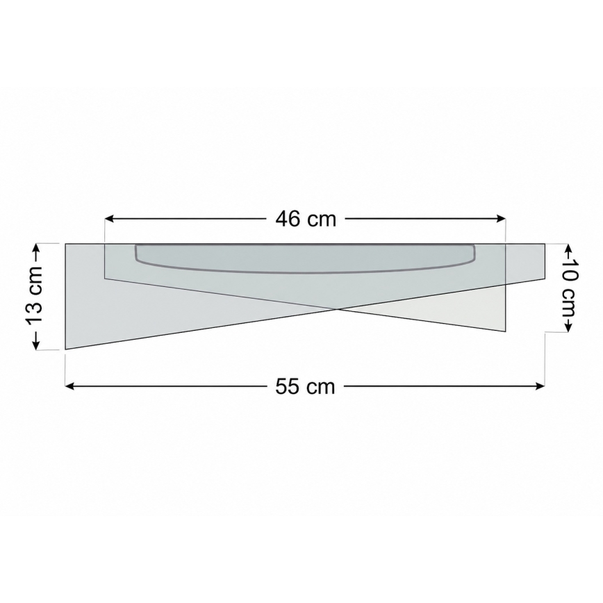 Dimmbare LED-Deckenleuchte SMART GALAXY MODERN LED/24W/230V 3000-6500K Ø 55 cm grau/weiß + Fernbedienung