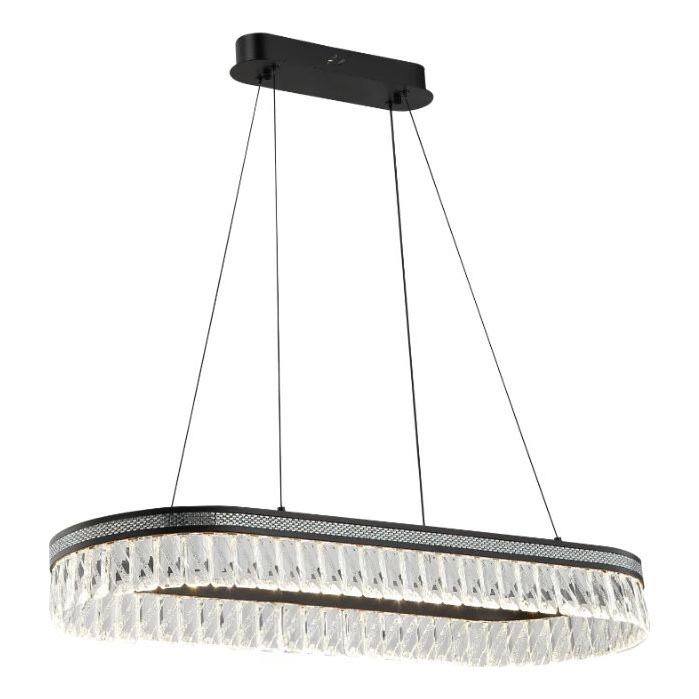 LED dimmbar Kristall-Kronleuchter mit Kabelaufhängung THALIA LED/50W/230V 3000-6000K + Fernbedienung