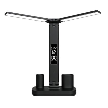 Dimmbare, wiederaufladbare LED-Tischlampe NOBLITE P LED/5W/5V 3000/4000/6000K 2200 mAh schwarz