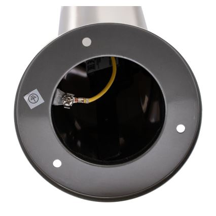 LED-dimmbare Außenleuchte LIVIA 1x E27/6 W/230 V 2700–6500 K Wi-Fi 100 cm IP44 silber