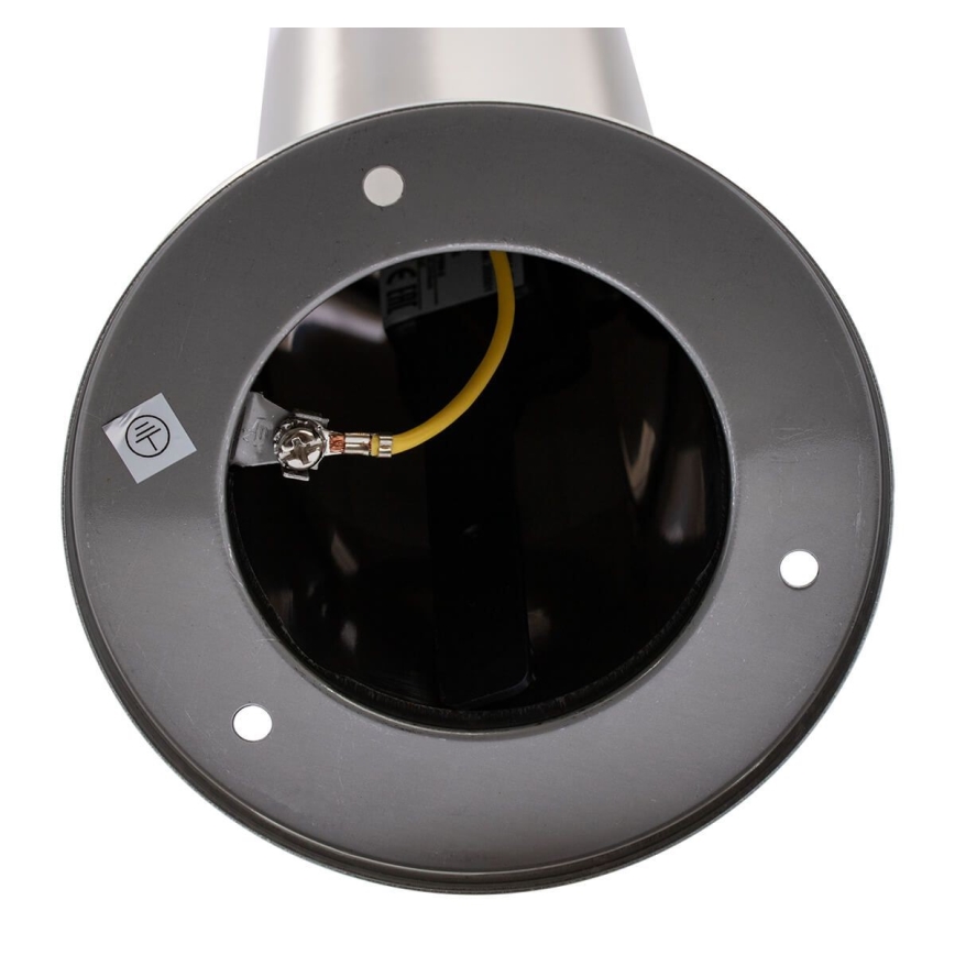 LED-dimmbare Außenleuchte LIVIA 1x E27/6 W/230 V 2700–6500 K Wi-Fi 100 cm IP44 silber