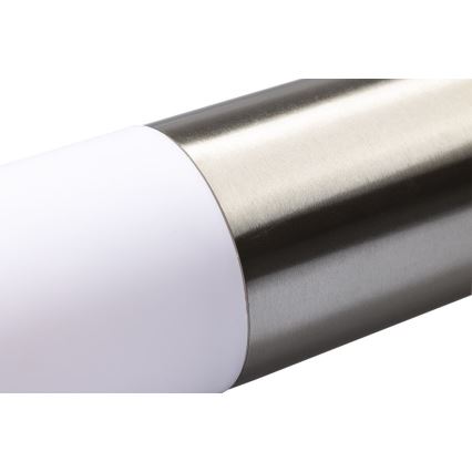 LED-dimmbare Außenwandleuchte LIVIA 1xE27/6W/230V 2700-6500K Wi-Fi IP44 silber