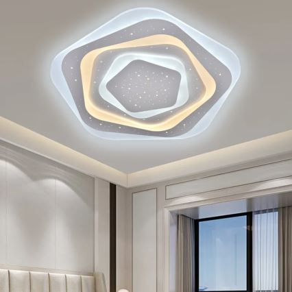 LED Dimmbares Deckenleuchte LED/105W/230V 3000-6500K + Fernbedienung