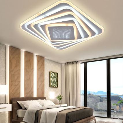 LED Dimmbares Deckenleuchte LED/150W/230V 3000-6500K + Fernbedienung