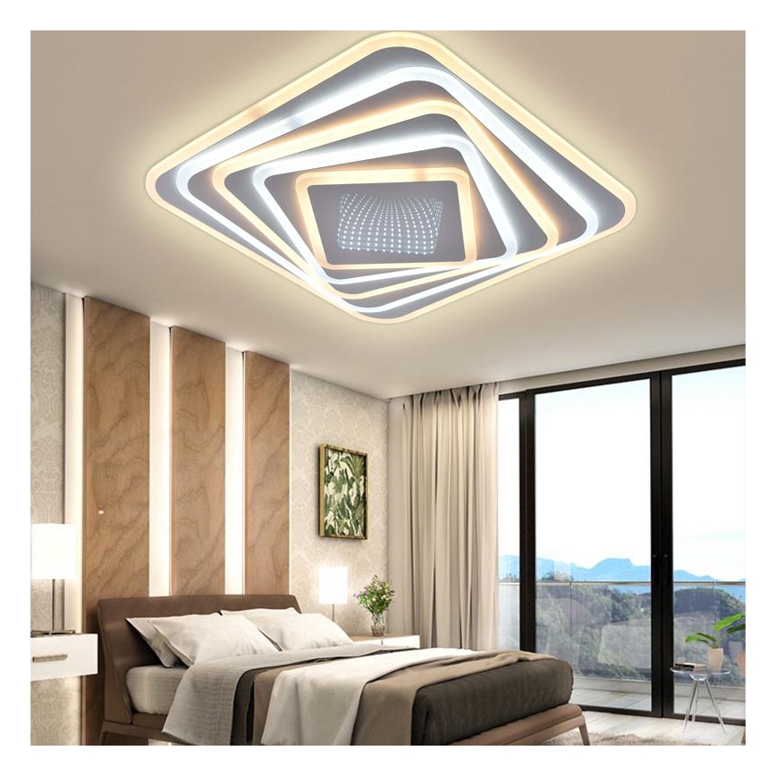 LED Dimmbares Deckenleuchte LED/150W/230V 3000-6500K + Fernbedienung
