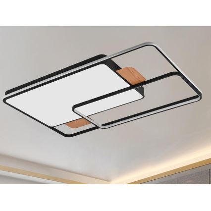 LED-dimmbare Deckenleuchte, 280 W, 230 V, 3000–6500 K, mit Fernbedienung