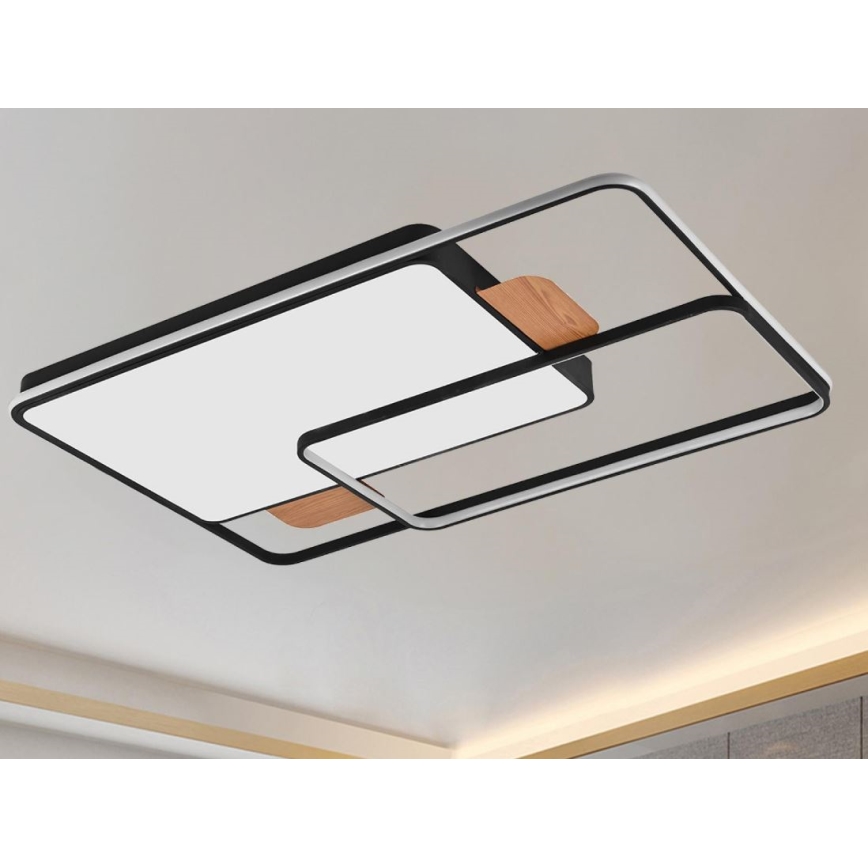 LED-dimmbare Deckenleuchte, 280 W, 230 V, 3000–6500 K, mit Fernbedienung
