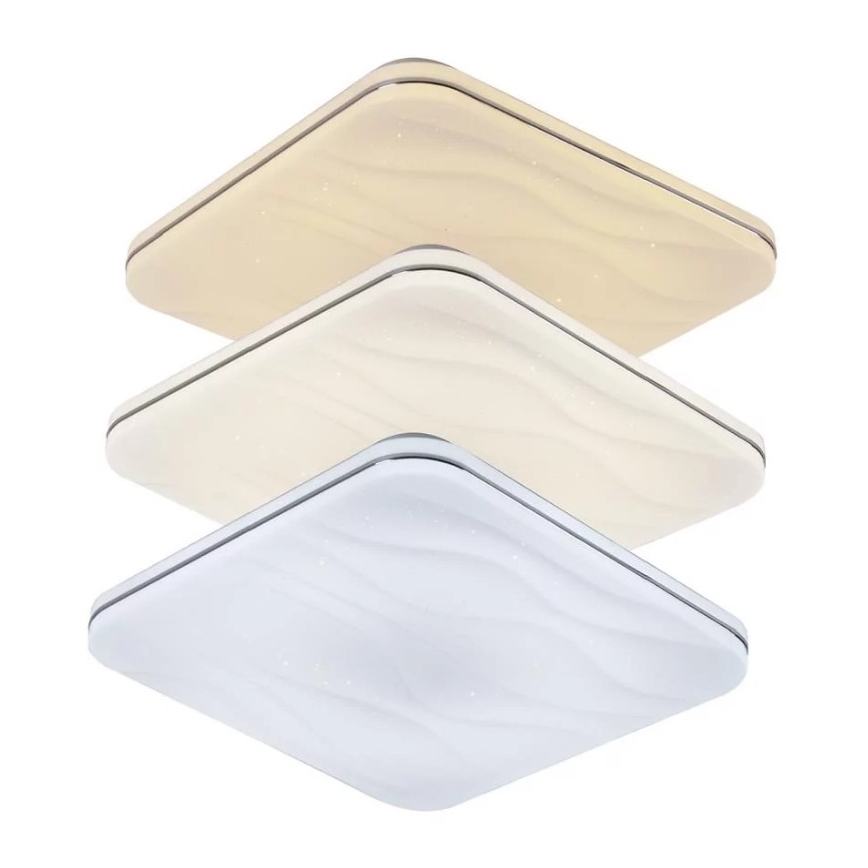 LED Dimmbare Deckenleuchte DESERT mit Fernbedienung LED/72W/230V