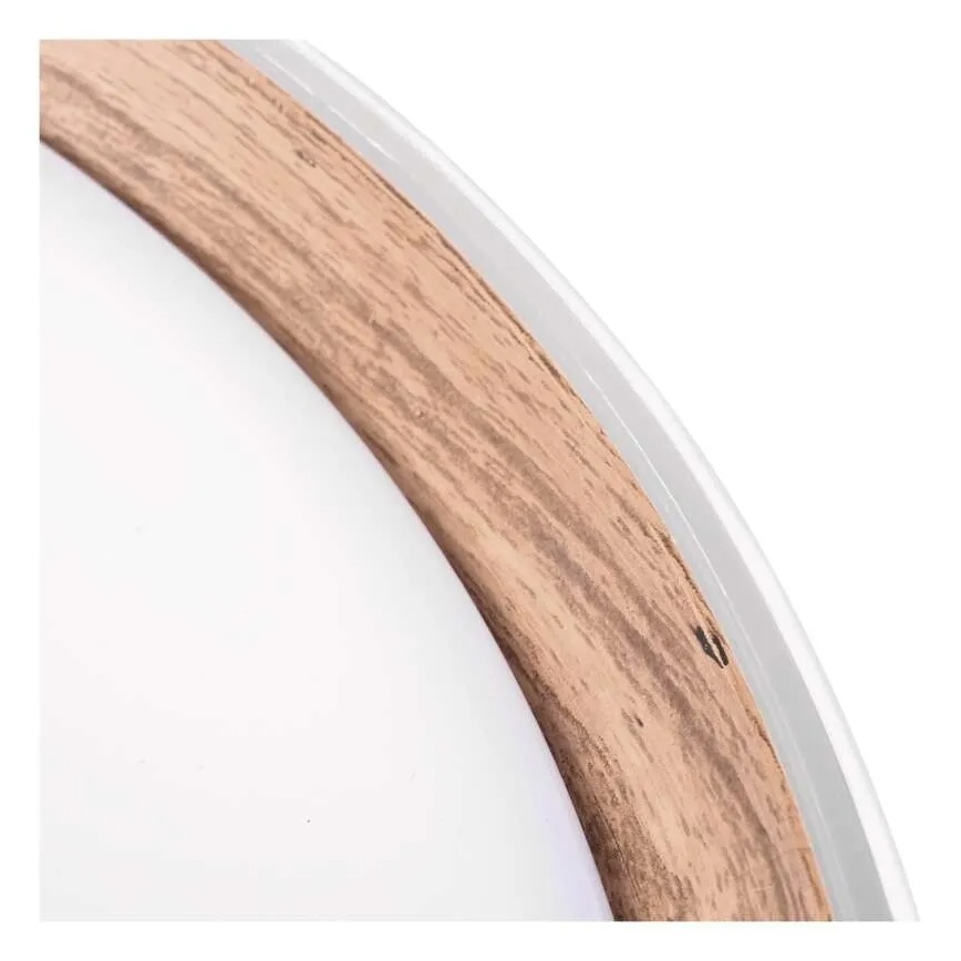 Dimmbare LED-Deckenleuchte ILVI LED/30W/230V 2700-6500K Ø 40 cm weiß/beige + Fernbedienung