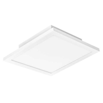 LED Dimmbare Deckenleuchte LED/20W/230V + Fernbedienung quadratisch