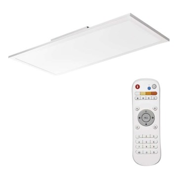 LED Dimmbare Deckenleuchte LED/25W/230V + Fernbedienung Rechteck