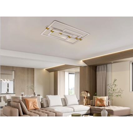 LED-dimmbare Deckenleuchte LED/280W/230V 3000-6500K + Fernbedienung